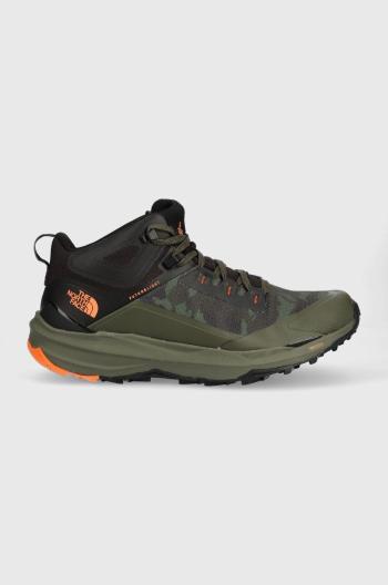 Topánky The North Face Vextiv Exploris 2 Mid Futurelight pánske, zelená farba