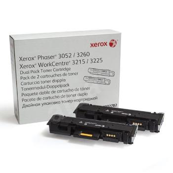 Xerox originál toner 106R02782, black, 6000 (2x3000)str., Xerox Phaser 3052,3260, WorkCentre 3215,3225, dual pack, O, čierna