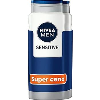 NIVEA MEN Sensitive Shower Gél 2×  500 ml (9005800351711)