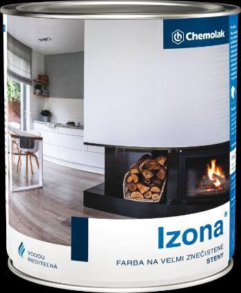 IZONA - Farba na veľmi znečistené steny 0,75 L 0100 - biela