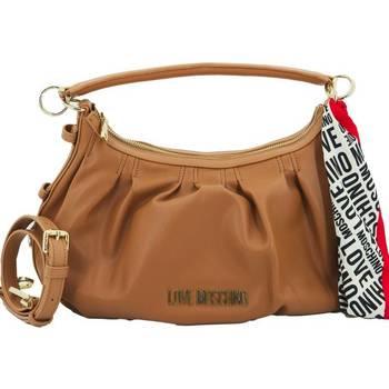 Love Moschino  Tašky JC4039PP1G BORSA PU+SAFFIANO  Hnedá