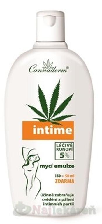 Cannaderm INTIME umývacia emulzia 200ml