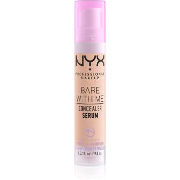 NYX Professional Makeup Bare With Me Concealer Serum hydratačný korektor 2 v 1 odtieň 02 Light 9,6 ml