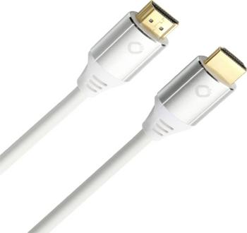 Oehlbach HDMI prepojovací kábel #####HDMI-A Stecker, #####HDMI-A Stecker 1.50 m biela D1C62001  #####HDMI-Kabel