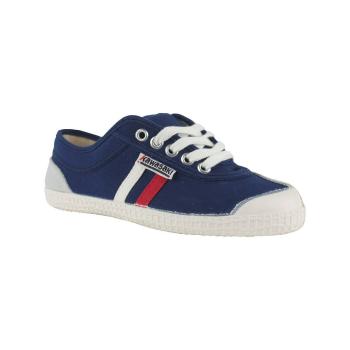 Kawasaki  Retro 23 Canvas Shoe K23 90W Navy Stripe  Módne tenisky Modrá