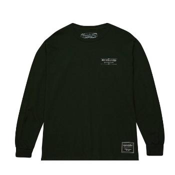 Longsleeve Mitchell & Ness Branded M&N GT Graphic LS Tee dark green - XL