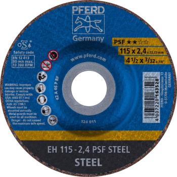 PFERD PSF STEEL 61740122 rezný kotúč lomený  115 mm 22.23 mm 25 ks