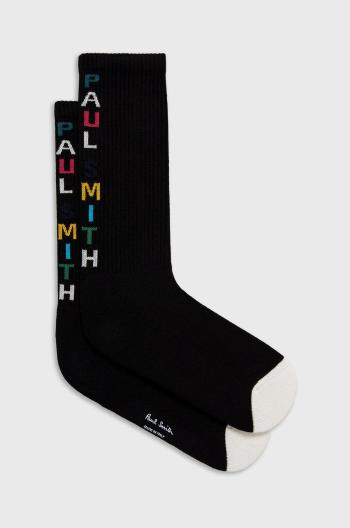Ponožky PS Paul Smith pánske, čierna farba