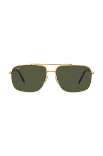 Slnečné okuliare Ray-Ban zlatá farba