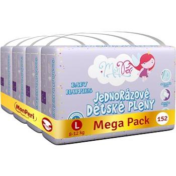 MonPeri Klasik Mega Pack veľkosť L (152 ks) (8594169733241)