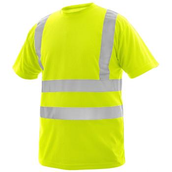 Canis Pánske výstražné tričko LIVERPOOL - Žltá | S