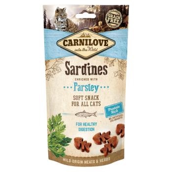 CARNILOVE Semi Moist Snack pre mačky Sardine&Parsley 50 g