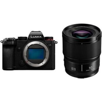 Panasonic Lumix DC-S5 telo + Lumix S 50 mm f/1.8 (DC-S5E-K + S50ME)