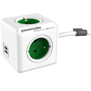 PowerCube Extended USB zelená (8718444085812)