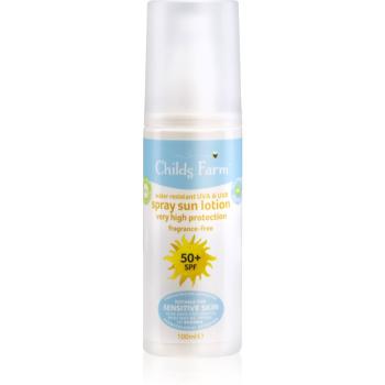 Childs Farm Spray Sun Lotion detský sprej na opaľovanie SPF 50+ 100 ml