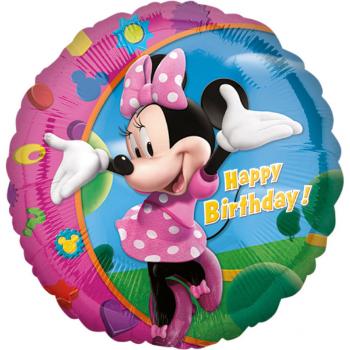 Amscan Fóliový balón - Minnie Happy Birthday