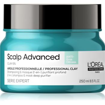 L’Oréal Professionnel Serie Expert Scalp Advanced šampón a maska 2 v 1 pre mastné vlasy a vlasovú pokožku 250 ml