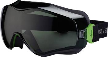 Univet 6X3 6X3-00-05 uzatvorené ochranné okuliare vr. ochrany proti zahmlievaniu, vr. ochrany pred UV žiarením čierna, z