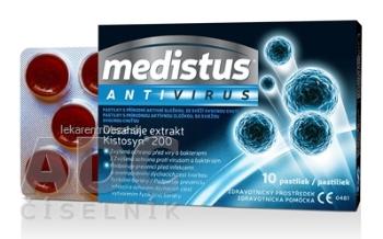 Medistus ANTIVIRUS pastilky 1x10 ks
