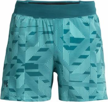 Under Armour Men's Launch Elite 5'' Blue Haze/Still Water/Reflective 2XL Bežecké kraťasy