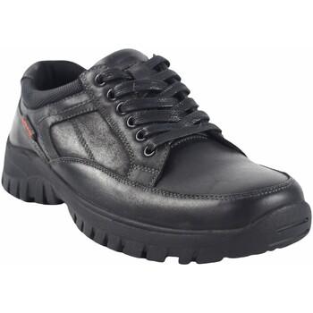 Vicmart  Univerzálna športová obuv 223 čierne pánske topánky  Čierna