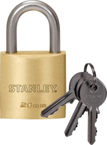 Stanley 81100 371 401 visiaci zámok 20 mm     na kľúč