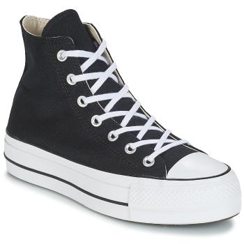 Converse  CHUCK TAYLOR ALL STAR LIFT CANVAS HI  Členkové tenisky Čierna