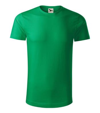 MALFINI Pánske tričko Origin - Stredne zelená | XXXL