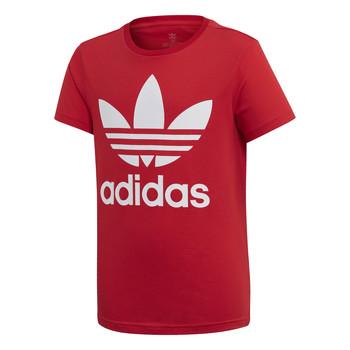 adidas  Tričká s krátkym rukávom TREFOIL TEE  Červená