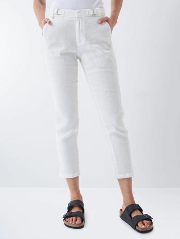 Salsa Jeans Chino Chino Nohavice Biela