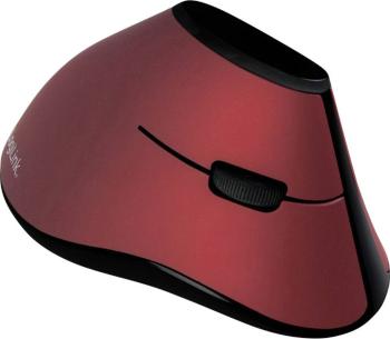 LogiLink ID0159 #####Kabellose ergonomische Maus bezdrôtový optická čierna, červená 5 null 1200 dpi ergonomická