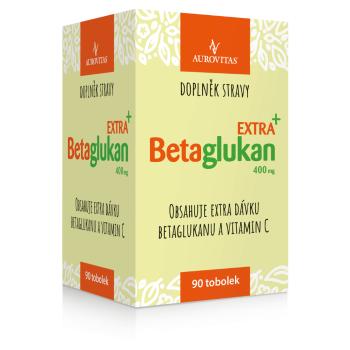 AUROVITAS Betaglukán Extra+ 400 mg 90 kapsúl