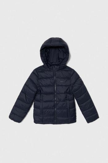 Detská bunda Pepe Jeans tmavomodrá farba