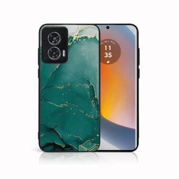 MY ART Ochranný kryt pre Motorola Edge 50 Fusion GREEN MARBLE (145)