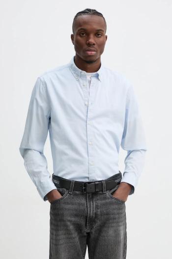 Bavlnená košeľa Marc O'Polo pánska, regular, s golierom button-down, B21726842342