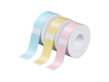 Termálne etikety pre NELKO P21 12x40mm 3x180ks Blue/Yellow/Pink