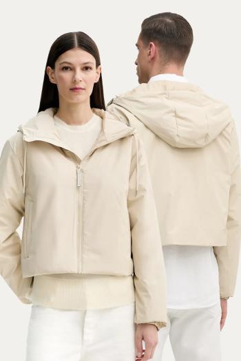 Bunda Rains Lohja Short Insulated Jacket W3T1 béžová farba, prechodná, 15780
