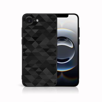 MY ART Ochranný kryt pre Apple iPhone 16e BLACK TRIANGLES (232)