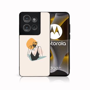 MY ART Ochranný kryt pre Motorola Edge 50 WOMAN (197)