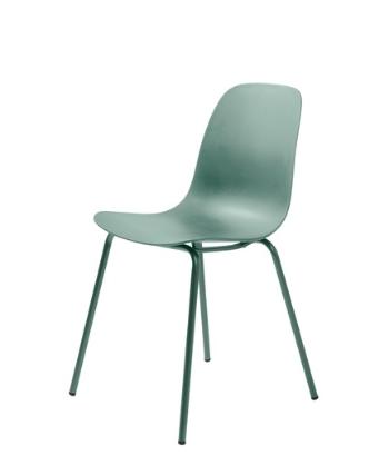 Jedálenská stolička Unique Furniture WHITBY zelená plast 37911090