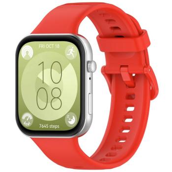 SILICONE Vymeniteľný remienok pre Huawei Watch Fit 4 / Fit 4 Pro červený