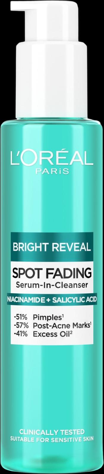 L'ORÉAL PARIS Bright Reveal čistiaci gél proti tmavým škvrnám, 150 ml