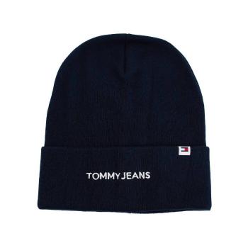 Tommy Jeans  TJW LINEAR LOGO BEANIE  Šiltovky Modrá