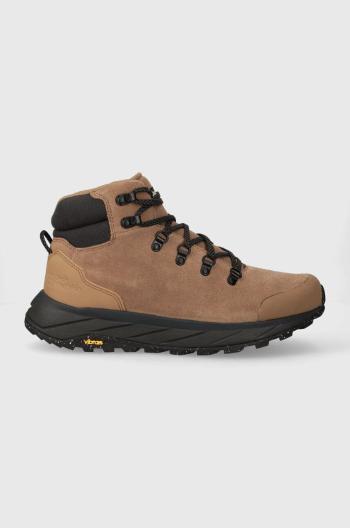 Topánky Jack Wolfskin Terraventure Urban Mid pánske, hnedá farba