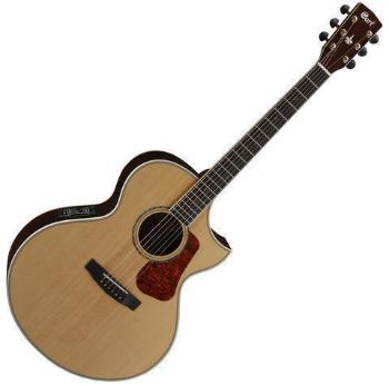 Cort NDX50 Natural Elektroakustická gitara Jumbo