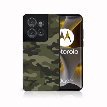 MY ART Ochranný kryt pre Motorola Edge 50 GREEN CAMO (235)