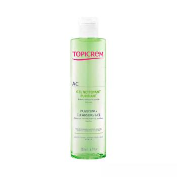Topicrem Čistiaci gél pre mastnú a citlivú pleť AC (Purifying Cleansing Gel) 200 ml