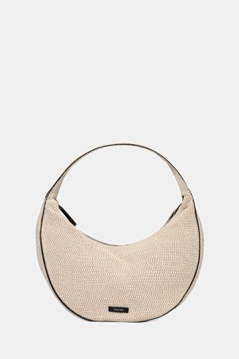 Kabelka Calvin Klein béžová farba, LV04F3060G