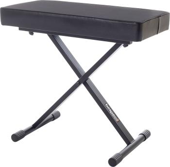 Bespeco SG9EX Kovová klavírna stolička Black