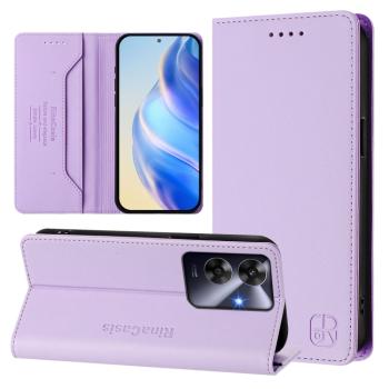 RINA Zaklápacie puzdro pre Realme Note 60 svetlofialové
